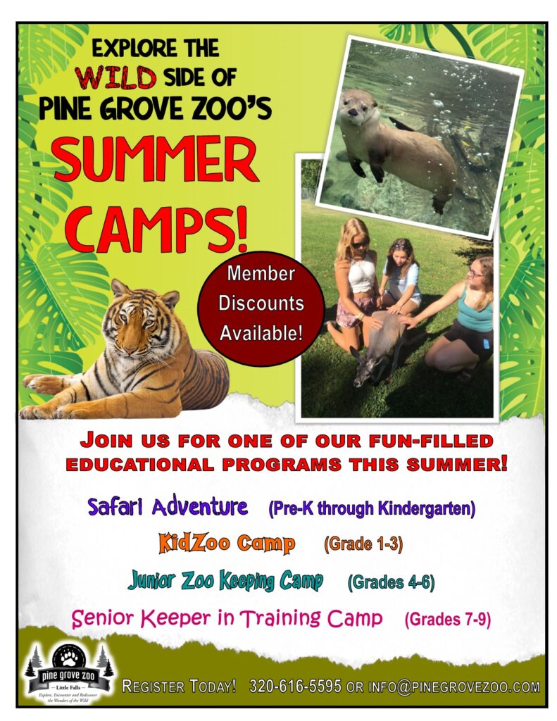 Zoo Day Camps Pine Grove Zoo
